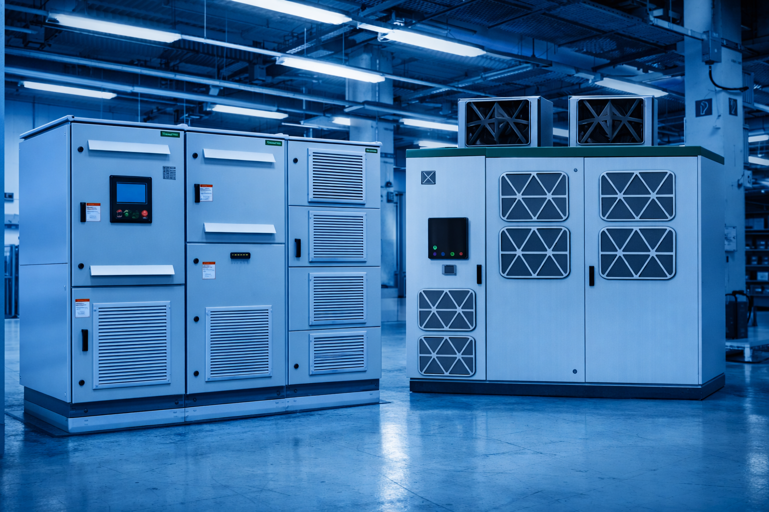 Mittelspannungsfrequenzumrichter BLEMO